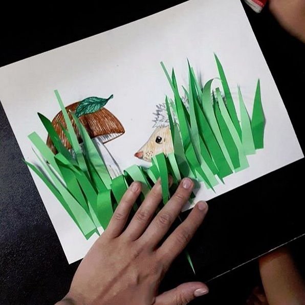 Объемное рисование для детей