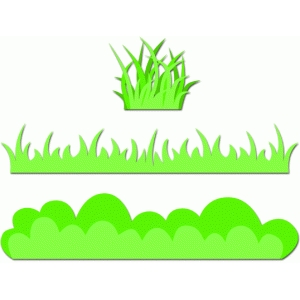 Травка трафарет для аппликации