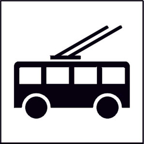 Пиктограмма троллейбус