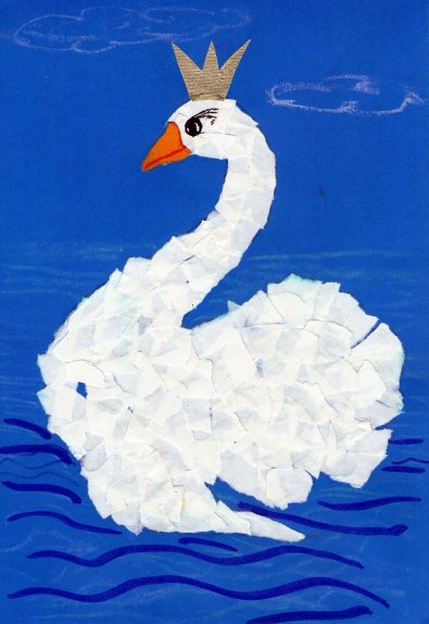 Царевна лебедь поделка