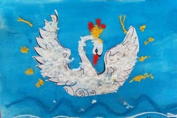 Аппликация на тему сказки