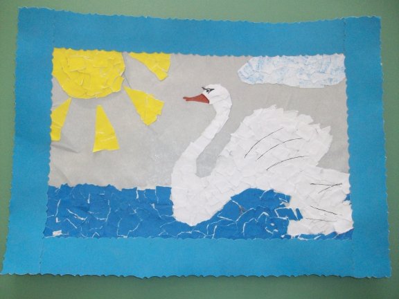 Царевна лебедь поделка из бумаги