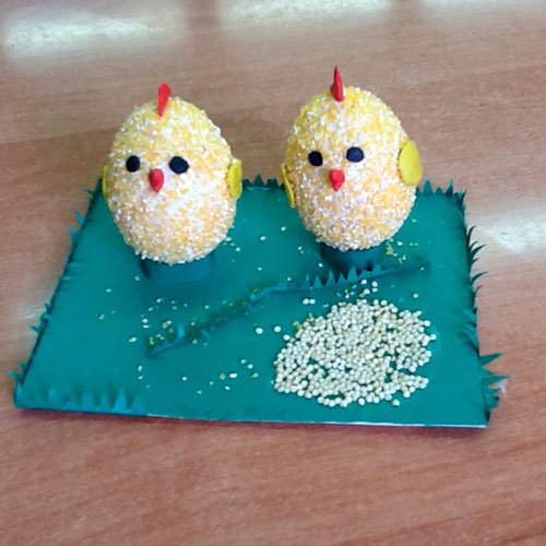 Поделка цыпленок