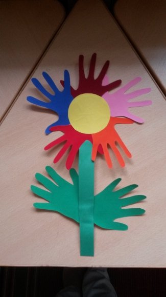 Цветок дружбы поделка