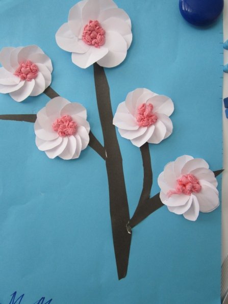 Весенняя аппликация