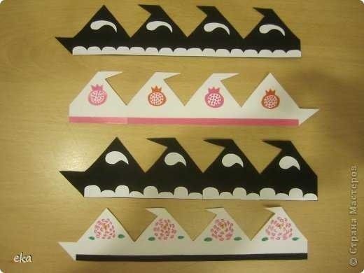 Аппликация тюбетейка