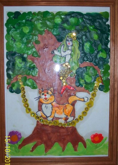 Дуб зеленый поделка