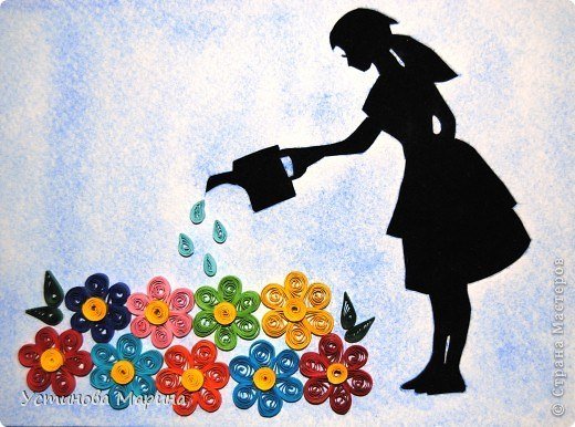 Аппликация воспитатель