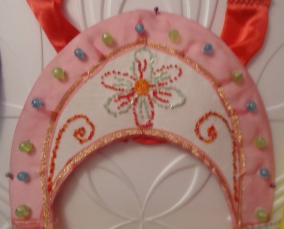 Аппликация кокошник в подготовительной группе