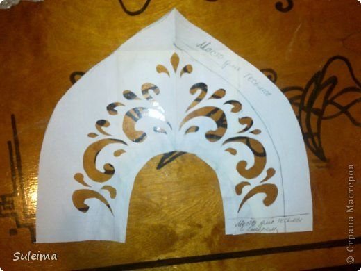 Узоры для кокошника