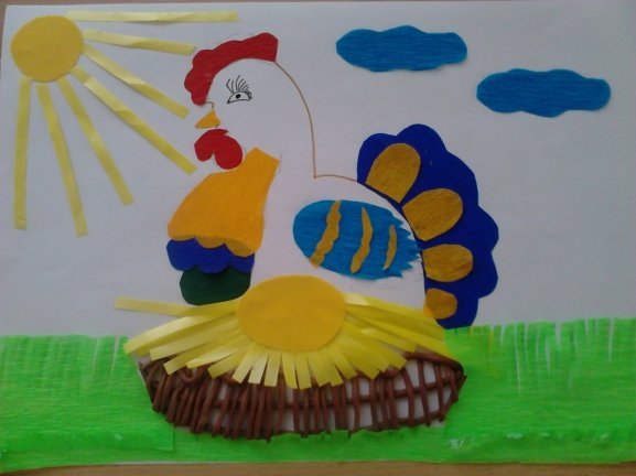 Аппликация на тему сказки