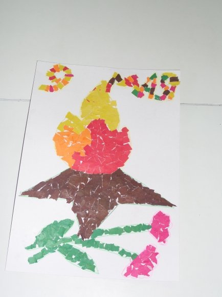 Аппликации вечный огонь (40 фото)