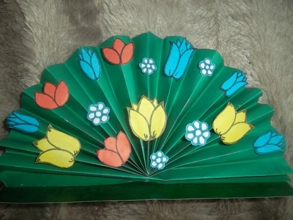 Аппликации веер букет (43 фото)