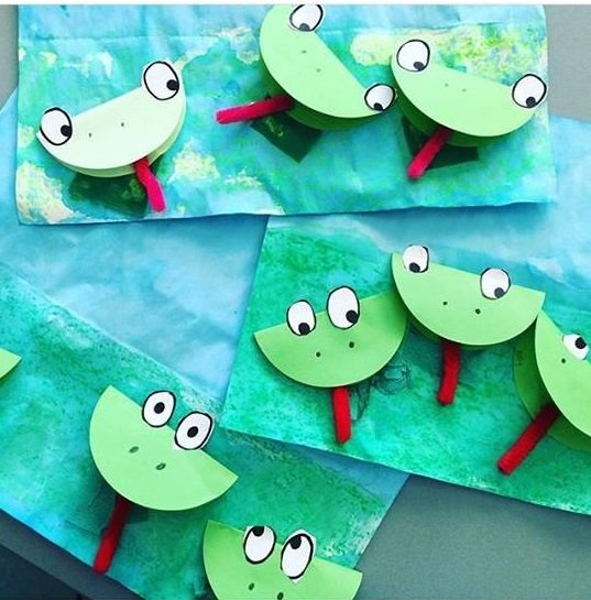 Лягушата поделки