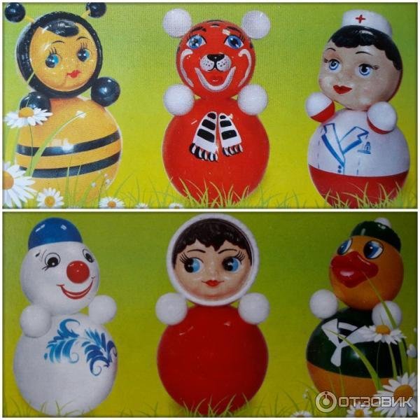 Рисование на тему неваляшка