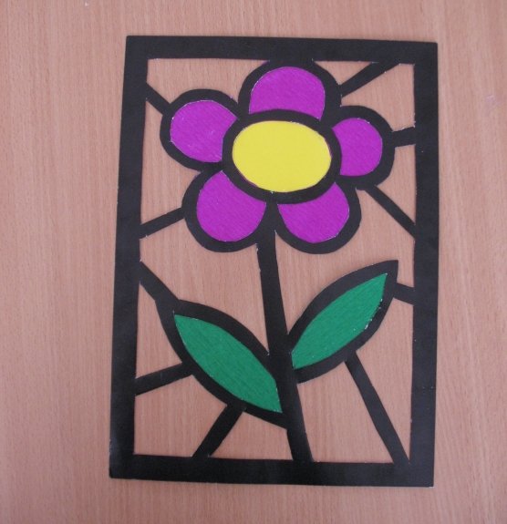 Витраж для детей