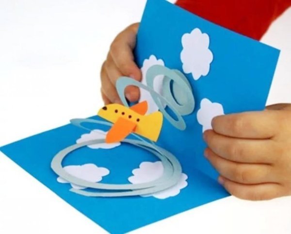 Аппликации внутри открытки (41 фото)