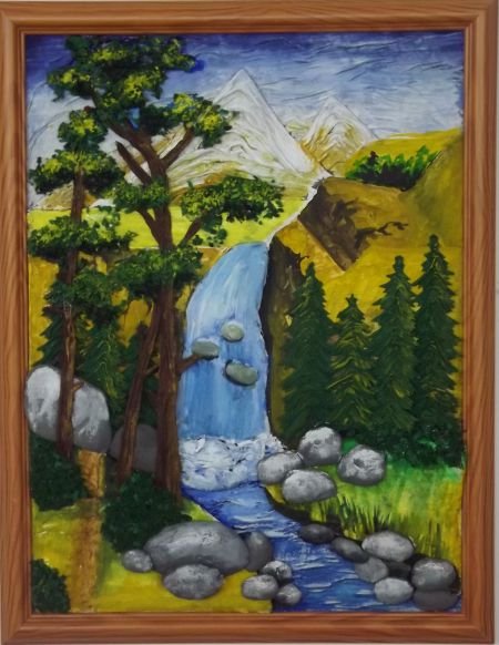 Аппликации водопад (44 фото)