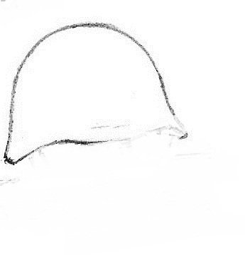 Каска Военная нарисовать