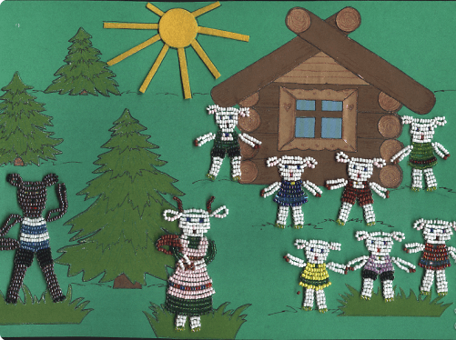 Сказочные персонажи из бисера