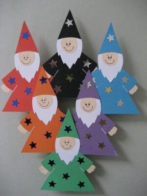 Аппликация волшебник