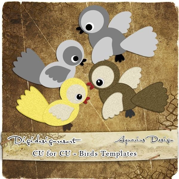 Аппликация птички из бумаги для детей