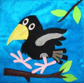 Аппликация птицы в подготовительной группе