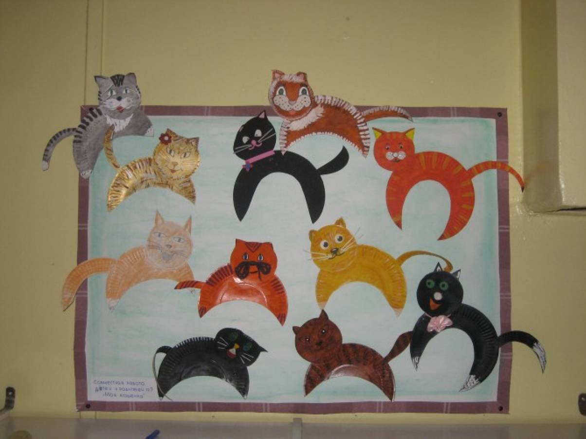 Рисование кошка в старшей группе. Аппликация в подготовительной группе на тему животные. Рисование кошка в младшей группе. Аппликация котик в подготовительной группе. День кошек в средней группе