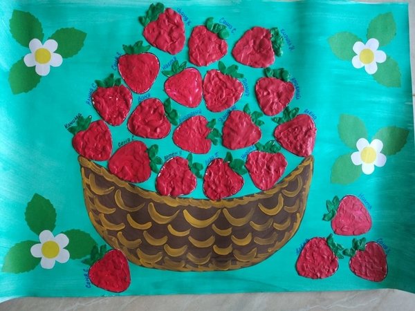 Пластилинография в средней группе