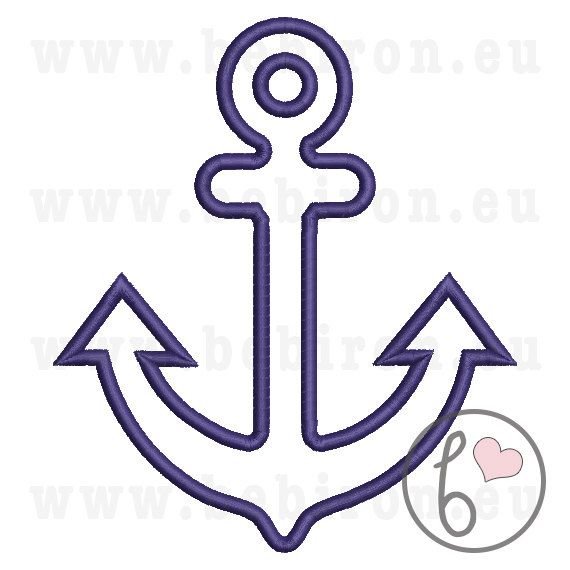 Аппликация для детей якорь