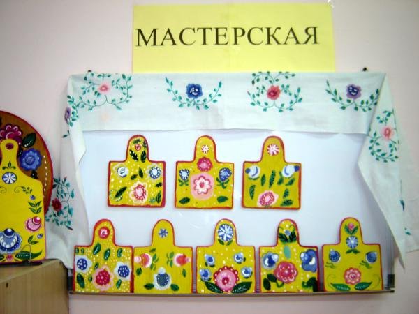 Народно прикладное искусство в детском саду старшая группа