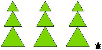 Елочки большие и маленькие