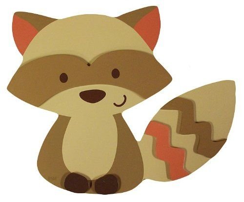 Фетровая аппликация Енотик