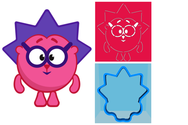 Аппликации ежик смешарики (44 фото)