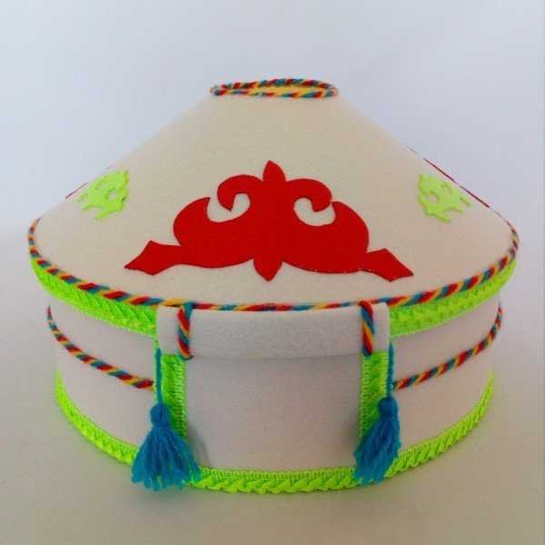 Юрта поделка