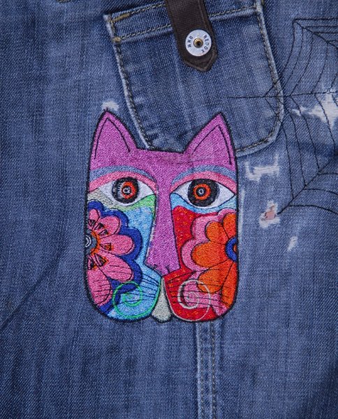 Декоративные заплатки на одежду