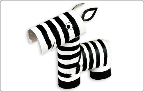 Поделка Зебра