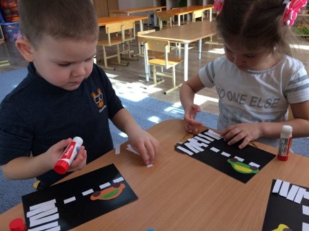 Аппликация пешеходный переход в средней группе