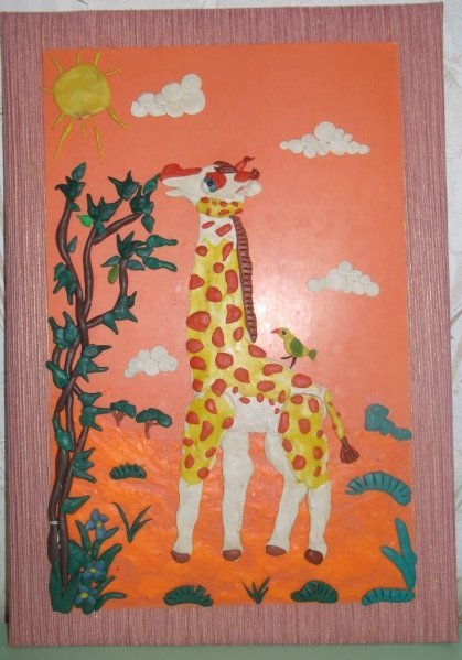 Аппликация на тему Африка