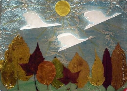 Поделка птицы улетают на Юг