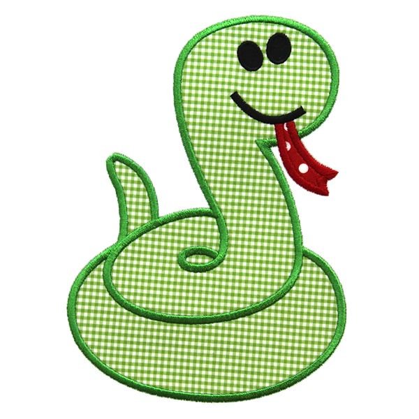 Аппликация змея