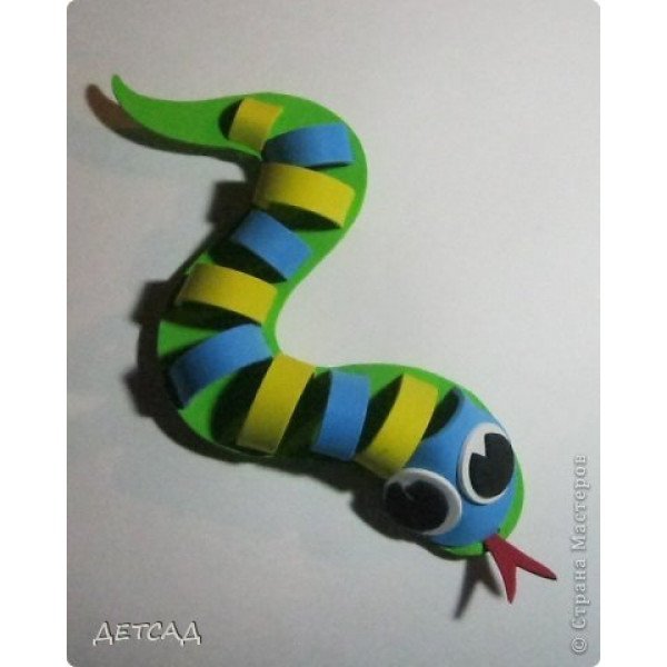 Поделки на тему змеи