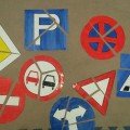 Аппликация по ПДД В подготовительной группе