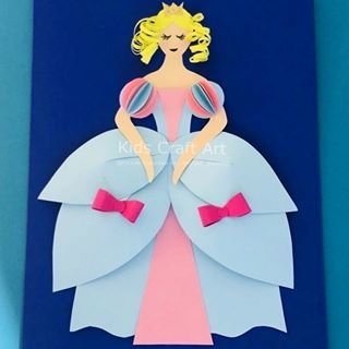 Аппликация Золушка