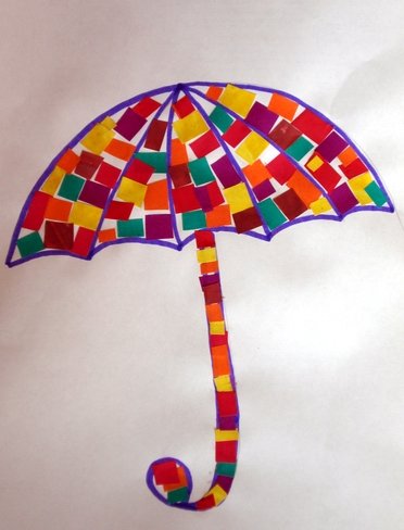 Поделка зонтик