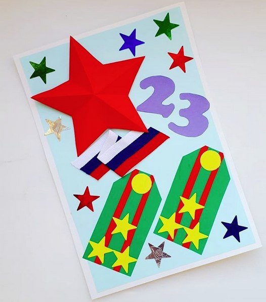 Поделки на 23 февраля