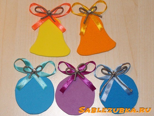 Поделка колокольчик