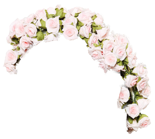 Цветочная арка без фона