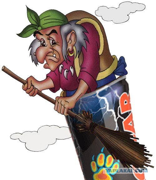Баба Яга мультяшная