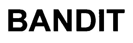 Надпись бандит